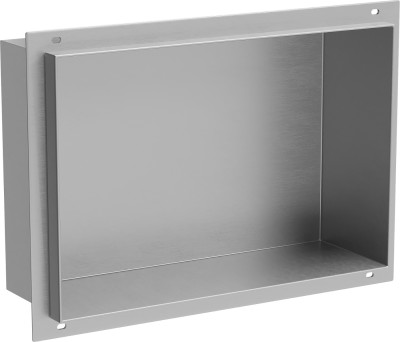 Mexen X-Wall-NR  falba építhetö polc falfülke burkolható keret 30 x 20 cm, inox - 1911302010 Falfülke
