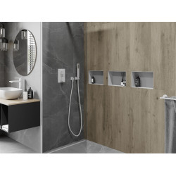 Mexen X-Wall-NR  falba építhetö polc falfülke burkolható keret 30 x 20 cm, fehér  - 1921302010 Falfülke