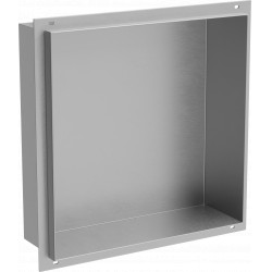 Mexen X-Wall-NR  falba építhetö polc falfülke burkolható keret 30 x 30 cm, inox - 1911303010 Falfülke Falfülke 406959 Mexen