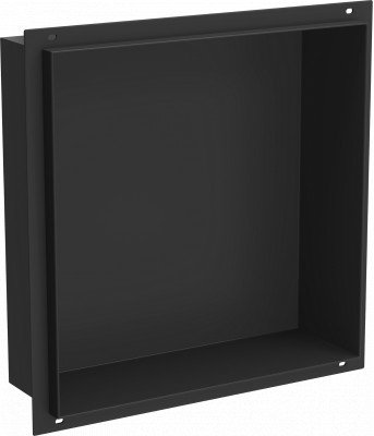 Mexen X-Wall-NR  falba építhetö polc falfülke burkolható keret 30 x 30 cm, fekete  - 1971303010 Falfülke