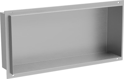Mexen X-Wall-NR  falba építhetö polc falfülke burkolható keret 45 x 20 cm, inox - 1911452010 Falfülke