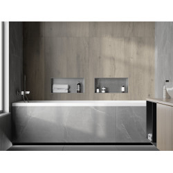 Mexen X-Wall-NR  falba építhetö polc falfülke burkolható keret 45 x 20 cm, inox - 1911452010 Falfülke