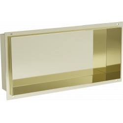 Mexen X-Wall-NR  falba építhetö polc falfülke burkolható keret 45 x 20 cm, arany  - 1951452010 Falfülke Falfülke 406959 Mexen