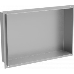 Mexen X-Wall-NR  falba építhetö polc falfülke burkolható keret 45 x 30 cm, inox - 1911453010 Falfülke Falfülke 406959 Mexen