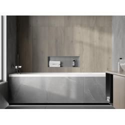 Mexen X-Wall-NR  falba építhetö polc falfülke burkolható keret 60 x 20 cm, inox - 1911602010 Falfülke