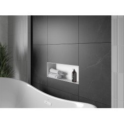 Mexen X-Wall-NR  falba építhetö polc falfülke burkolható keret 60 x 20 cm, fehér  - 1921602010 Falfülke Falfülke 406959 Mexen