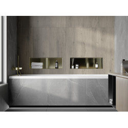 Mexen X-Wall-NR  falba építhetö polc falfülke burkolható keret 60 x 20 cm, arany  - 1951602010 Falfülke