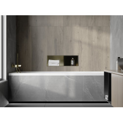 Mexen X-Wall-NR  falba építhetö polc falfülke burkolható keret 60 x 20 cm, arany  - 1951602010 Falfülke