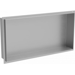 Mexen X-Wall-NR  falba építhetö polc falfülke burkolható keret 60 x 30 cm, inox - 1911603010 Falfülke Falfülke 406959 Mexen