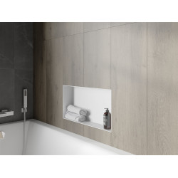 Mexen X-Wall-NR  falba építhetö polc falfülke burkolható keret 60 x 30 cm, fehér  - 1921603010 Falfülke