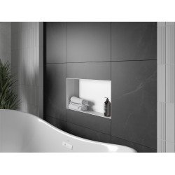 Mexen X-Wall-NR  falba építhetö polc falfülke burkolható keret 60 x 30 cm, fehér  - 1921603010 Falfülke Falfülke 406959 Mexen