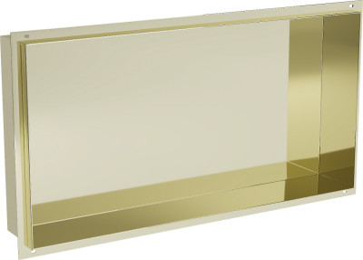Mexen X-Wall-NR  falba építhetö polc falfülke burkolható keret 60 x 30 cm, arany  - 1951603010 Falfülke