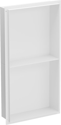 Mexen X-Wall-NR  falba építhetö polc falfülke burkolható keret  polcal 60 x 30 cm, fehér - 1921603010S Falfülke
