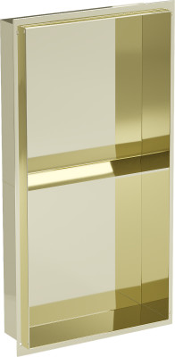 Mexen X-Wall-NR  falba építhetö polc falfülke burkolható keret  polcal 60 x 30 cm, arany  - 1951603010S Falfülke