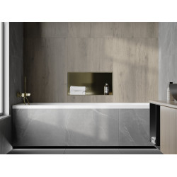 Mexen X-Wall-NR  falba építhetö polc falfülke burkolható keret  polcal 60 x 30 cm, arany  - 1951603010S Falfülke