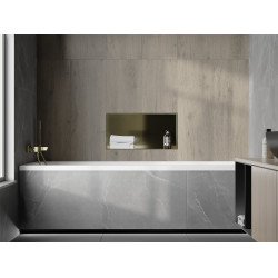 Mexen X-Wall-NR  falba építhetö polc falfülke burkolható keret  polcal 60 x 30 cm, arany  - 1951603010S Falfülke