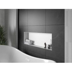 Mexen X-Wall-NR  falba építhetö polc falfülke burkolható keret 90 x 30 cm, fehér  - 1921903010 Falfülke Falfülke 406959 Mexen
