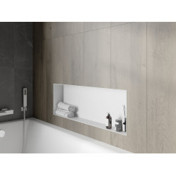 Mexen X-Wall-NR  falba építhetö polc falfülke burkolható keret 90 x 30 cm, fehér  - 1921903010 Falfülke
