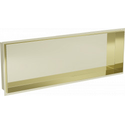 Mexen X-Wall-NR  falba építhetö polc falfülke burkolható keret 90 x 30 cm, arany  - 1951903010 Falfülke Falfülke 406959 Mexen