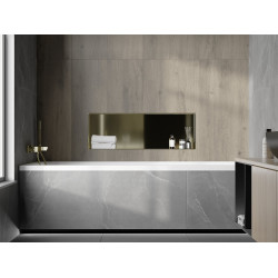 Mexen X-Wall-NR  falba építhetö polc falfülke burkolható keret 90 x 30 cm, arany  - 1951903010 Falfülke