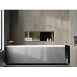 Mexen X-Wall-NR  falba építhetö polc falfülke burkolható keret 90 x 30 cm, arany  - 1951903010 Falfülke
