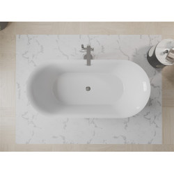 Luxury Roxy szabadon álló fürdökád akril  170 x 80 cm, fehér - 51201708000 Térben álló kád
