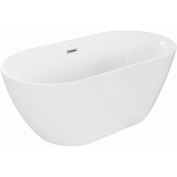Luxury Livia szabadon álló fürdökád akril  150 x 75 cm, fehér - 52591507500 Térben álló kád