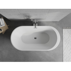 Luxury Livia szabadon álló fürdökád akril  150 x 75 cm, fehér - 52591507500 Térben álló kád