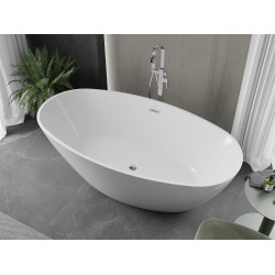 Luxury Eris szabadon álló fürdökád akril  180 x 95 cm, fehér - 53441809500 Térben álló kád