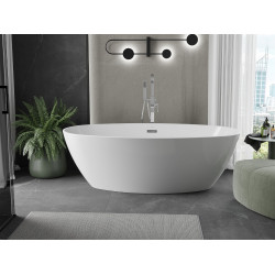 Luxury Eris szabadon álló fürdökád akril  180 x 95 cm, fehér - 53441809500 Térben álló kád Térben álló kád Luxury