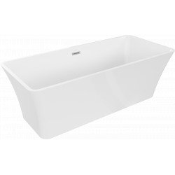 Luxury Tonia szabadon álló fürdökád akril  170 x 75 cm, fehér,  leeresztö  króm - 52171707500 Térben álló kád Térben álló kád Luxury
