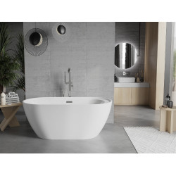 Luxury Laura szabadon álló fürdökád akril  150 x 75 cm, fehér - 53401507500 Térben álló kád Térben álló kád Luxury