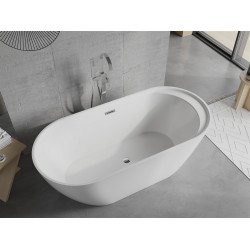 Luxury Laura szabadon álló fürdökád akril  170 x 80 cm, fehér - 53401708000 Térben álló kád