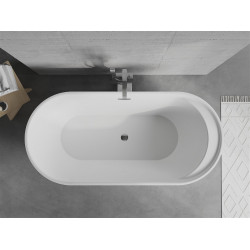 Luxury Laura szabadon álló fürdökád akril  170 x 80 cm, fehér - 53401708000 Térben álló kád