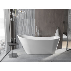 Luxury Alta szabadon álló fürdökád akril  170 x 75 cm, fehér,  leeresztö  króm - 52141707500 Térben álló kád Térben álló kád Luxury