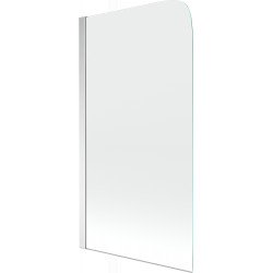 Mexen Felix Kádparaván 1 részes 70 x 140 cm,  átlátszó nano, króm - 890-070-001-01-00 Kádparaván Fürdökád Mexen