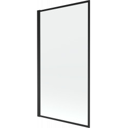 Mexen Alex Kádparaván 1 részes 70 x 140 cm, fekete wzór - 893-070-001-70-70 Kádparaván Fürdökád Mexen