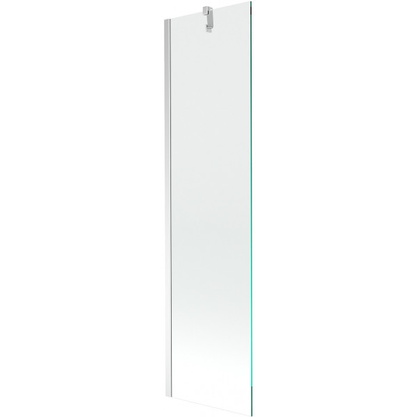 Mexen Next Kádparaván 1 részes 50 x 150 cm,  átlátszó nano, króm - 895-050-000-00-00-01 Kádparaván