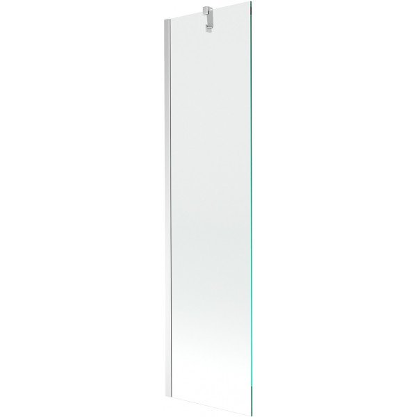 Mexen Next Kádparaván 1 részes 50 x 150 cm,  átlátszó nano, króm - 895-050-000-00-00-01 Kádparaván