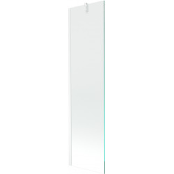 Mexen Next Kádparaván 1 részes 50 x 150 cm,  átlátszó nano,  fehér  - 895-050-000-00-00-20 Kádparaván Fürdökád Mexen