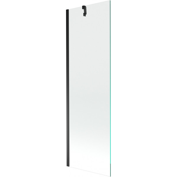 Mexen Next Kádparaván 1 részes 60 x 150 cm,  átlátszó nano, fekete - 895-060-000-00-00-70 Kádparaván