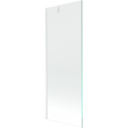 Mexen Next Kádparaván 1 részes 70 x 150 cm,  átlátszó nano,  fehér  - 895-070-000-00-00-20 Kádparaván Fürdökád Mexen