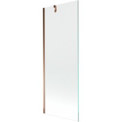 Mexen Next Kádparaván 1 részes 70 x 150 cm,  átlátszó nano, rózsa arany - 895-070-000-00-00-60 Kádparaván Fürdökád Mexen