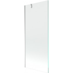 Mexen Next Kádparaván 1 részes 80 x 150 cm,  átlátszó nano, króm - 895-080-000-00-00-01 Kádparaván Fürdökád Mexen