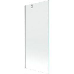 Mexen Next Kádparaván 1 részes 80 x 150 cm,  átlátszó nano, króm - 895-080-000-00-00-01 Kádparaván Fürdökád Mexen