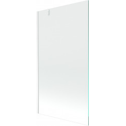 Mexen Next Kádparaván 1 részes 100 x 150 cm,  átlátszó nano,  fehér  - 895-100-000-00-00-20 Kádparaván Fürdökád Mexen
