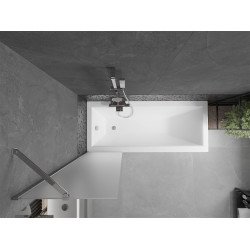 Mexen Next Kádparaván 1 részes 50 x 150 cm, szron, króm - 895-050-000-00-30-01 Kádparaván