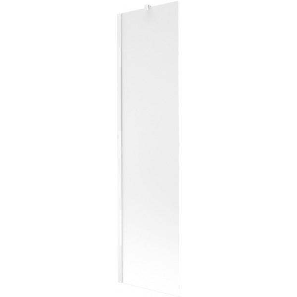Mexen Next Kádparaván 1 részes 50 x 150 cm, szron,  fehér  - 895-050-000-00-30-20 Kádparaván