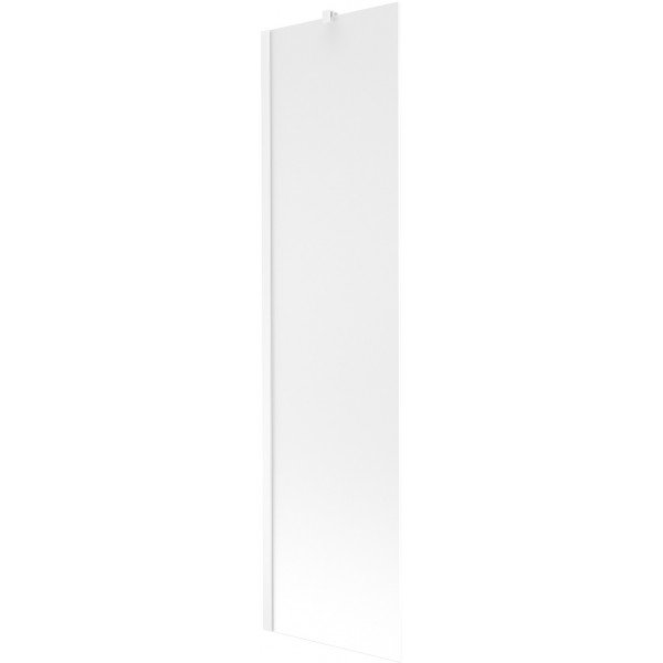 Mexen Next Kádparaván 1 részes 50 x 150 cm, szron,  fehér  - 895-050-000-00-30-20 Kádparaván