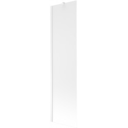 Mexen Next Kádparaván 1 részes 50 x 150 cm, szron,  fehér  - 895-050-000-00-30-20 Kádparaván Fürdökád Mexen